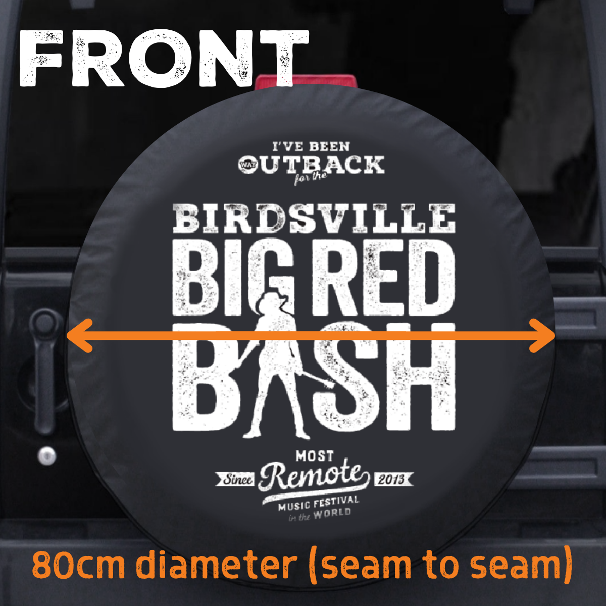 Big Red Bash 2024 Convoy Wheel Cover