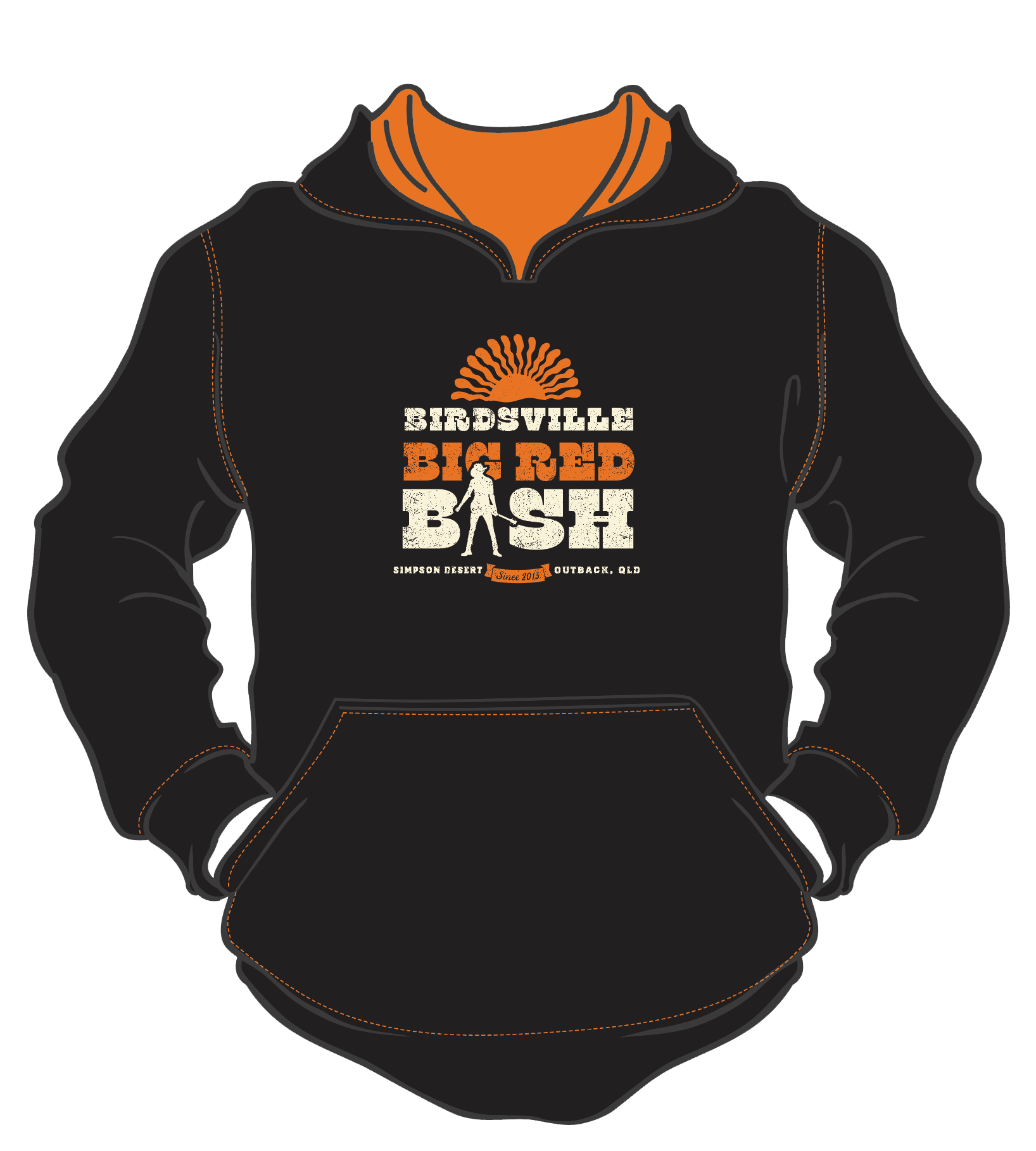 2024 Big Red Bash Line Up Hoodie