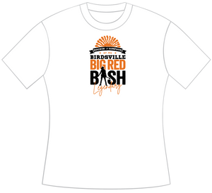 2024 Big Red Bash Line Up Tee - Ladies Style - White